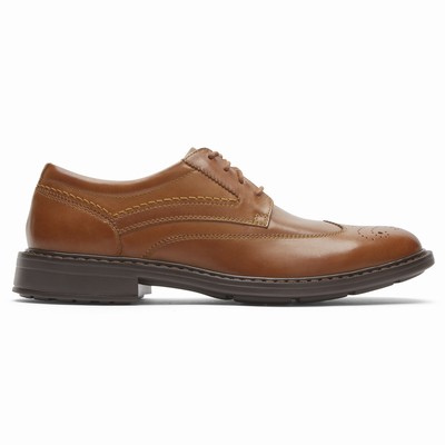 Sapatos Oxfords Rockport Tanner Wingtip Homem Marrom PT-25908